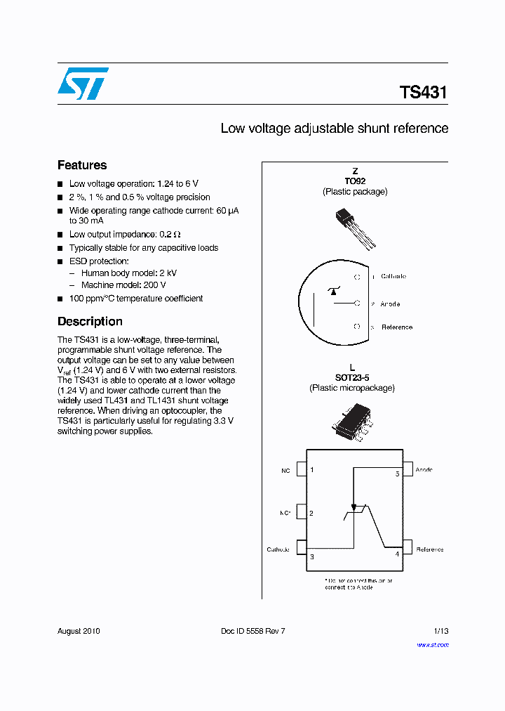 TS431BIYLT_3753469.PDF Datasheet