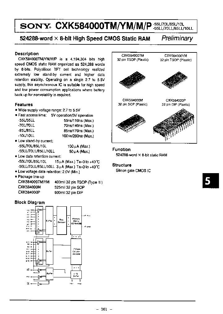 CXK584000YM-55LL_3753717.PDF Datasheet