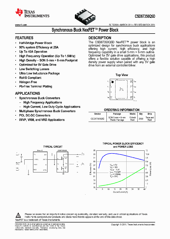 CSD87350Q5D_3749534.PDF Datasheet