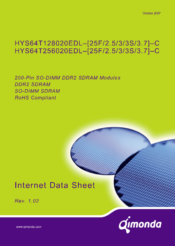 HYS64T128020EDL-3-C_3756446.PDF Datasheet