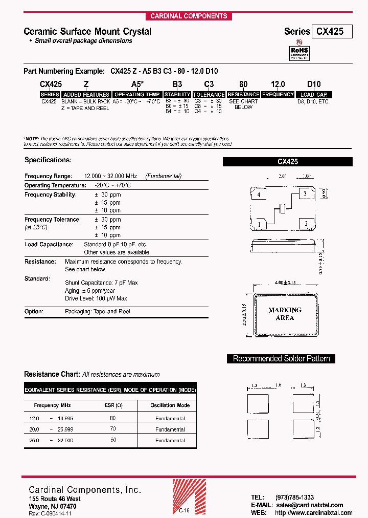CX425Z-A5B3C3-80-FREQD8_3763064.PDF Datasheet