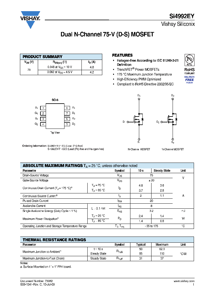 SI4992EY-T1-E3_3966770.PDF Datasheet