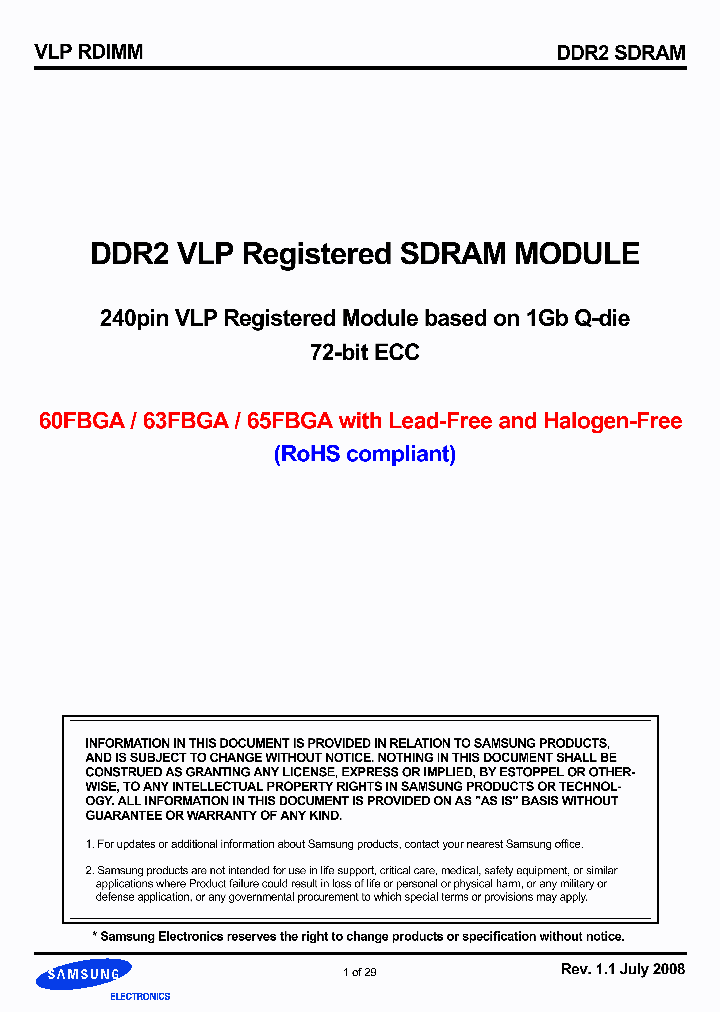 M392T2863QZA-CF7_3775250.PDF Datasheet