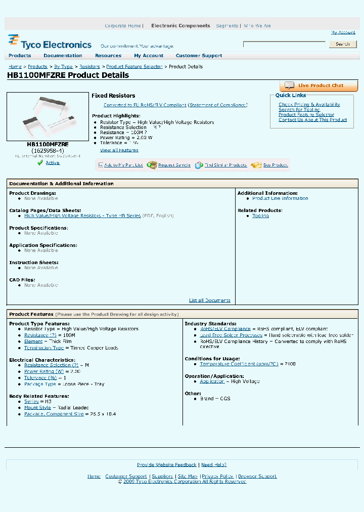 HB1100MFZRE_3783736.PDF Datasheet