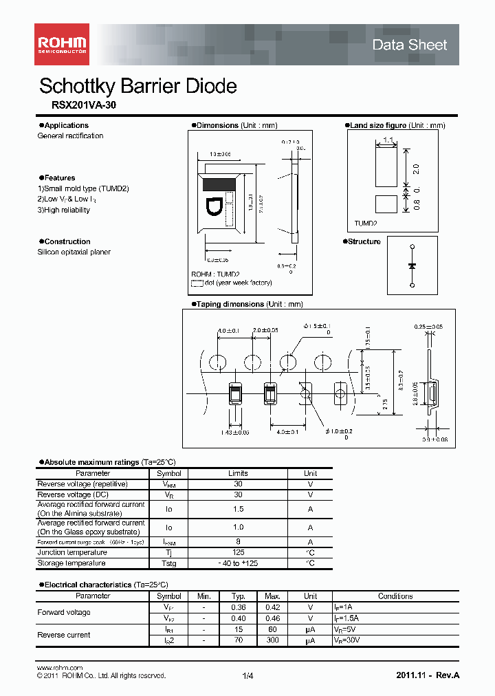 RSX201VA-30_4010603.PDF Datasheet