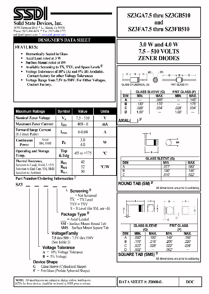 SZ3FA82SMS_3787255.PDF Datasheet