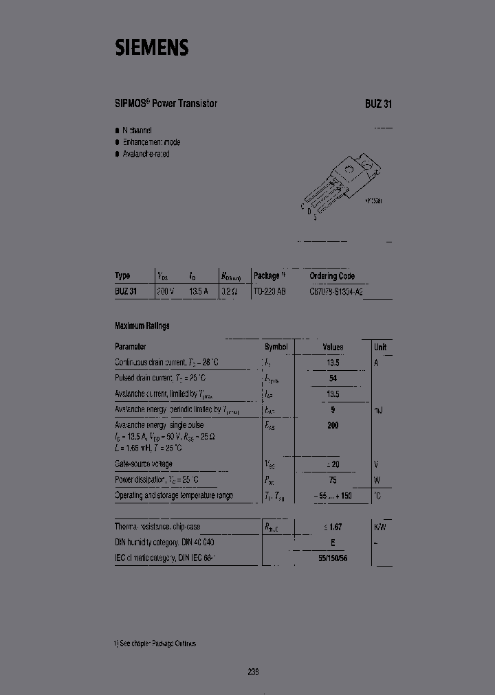 BUZ31-E3045_3788108.PDF Datasheet