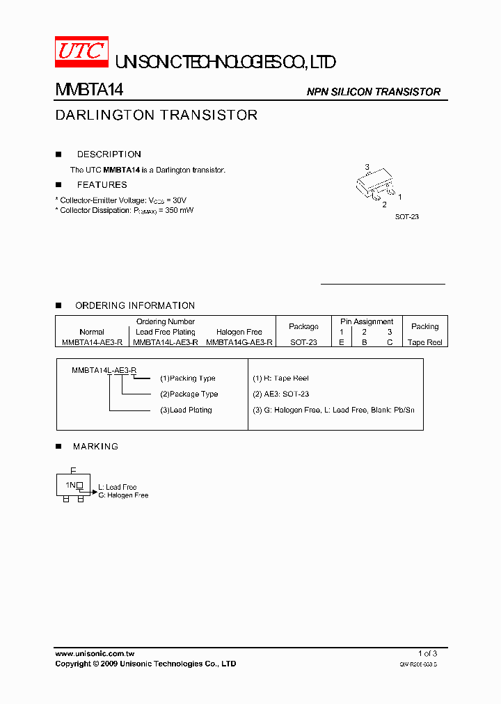 MMBTA14-AE3-R_4030949.PDF Datasheet