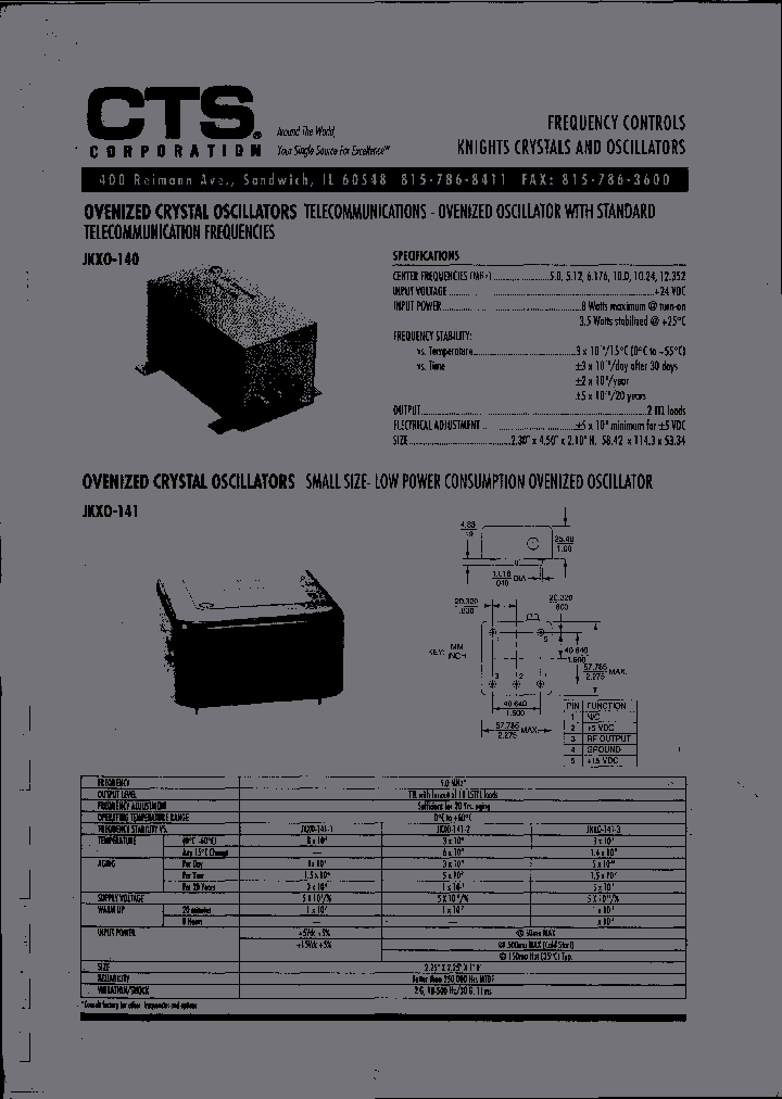 JKXO-140-6176MHZ_3795082.PDF Datasheet