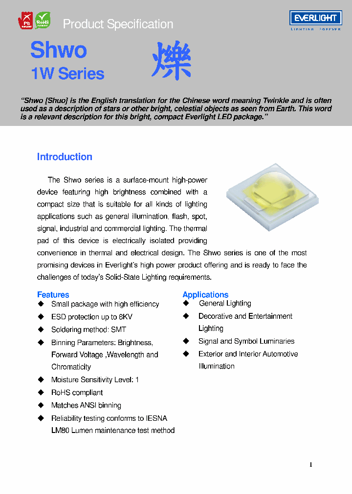 ELSW-F61O1-0LPNM-AR3R4_3805434.PDF Datasheet