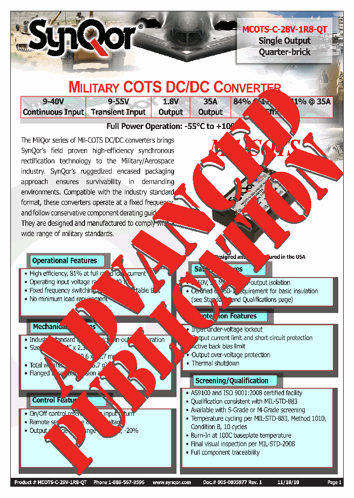 MCOTS-C-28V-1R8-QTN-M_3816295.PDF Datasheet