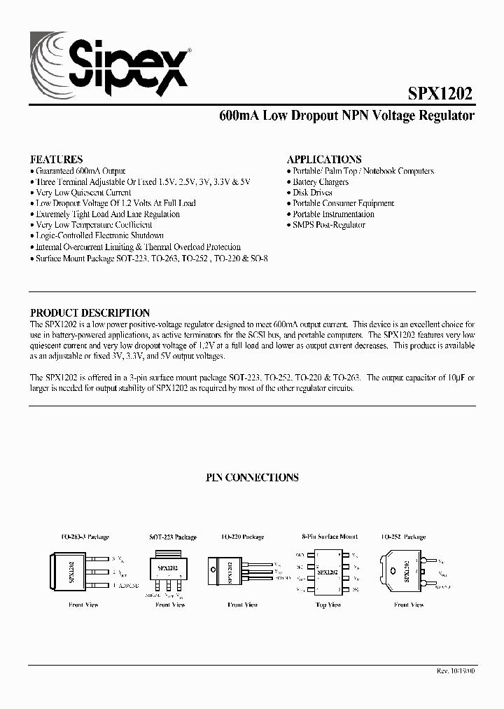 SPX1202S-L-15_3820388.PDF Datasheet