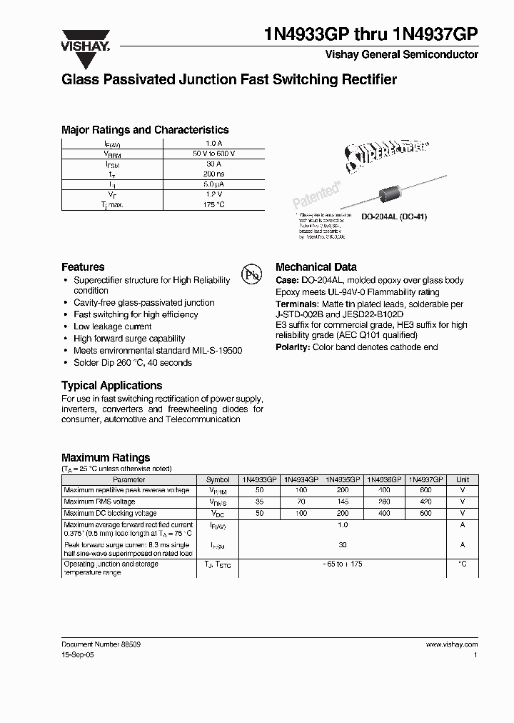 1N4934GP4G_3826538.PDF Datasheet