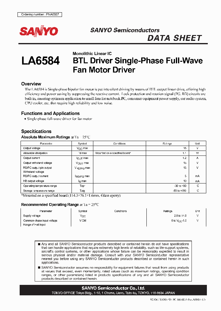 LA6584_4062584.PDF Datasheet