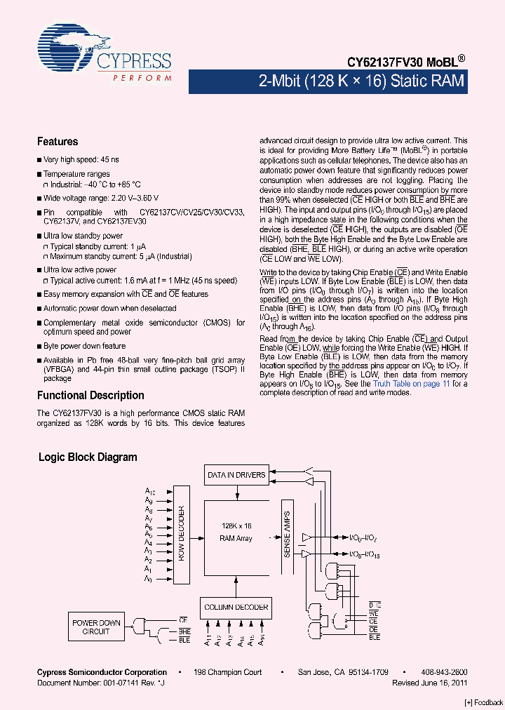 CY62137FV30_4079686.PDF Datasheet