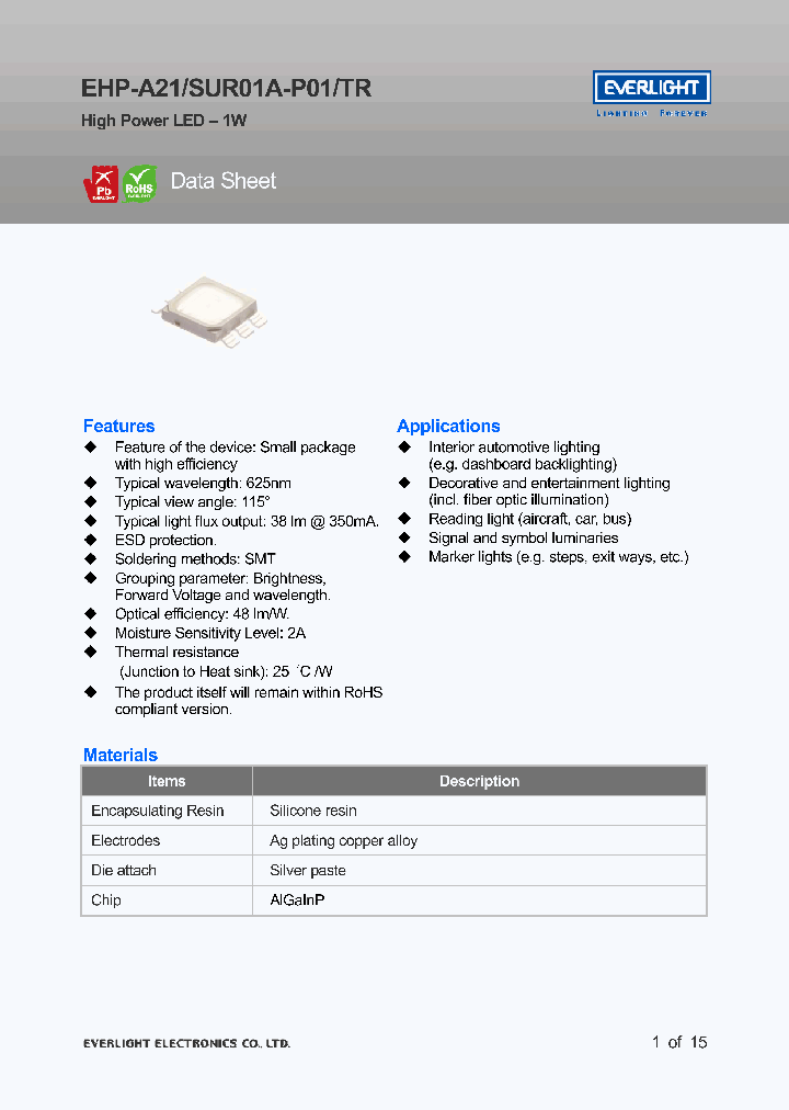 EHP-A21SUR01A-P01TR_3829426.PDF Datasheet