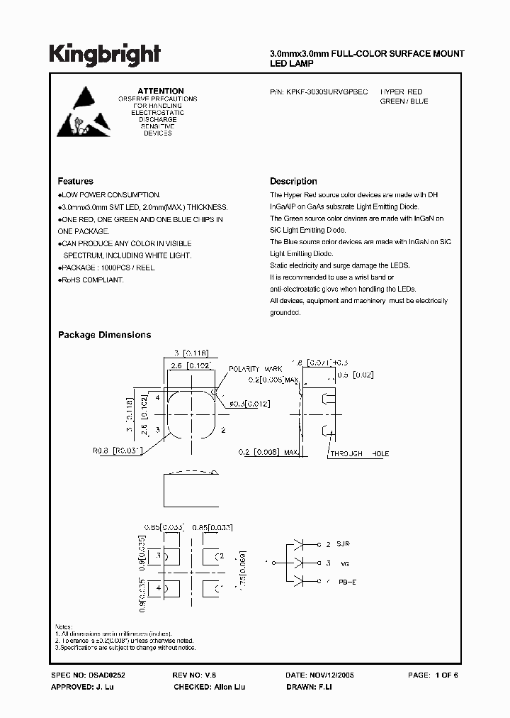 KPKF-3030SURVGPBEC_3831984.PDF Datasheet