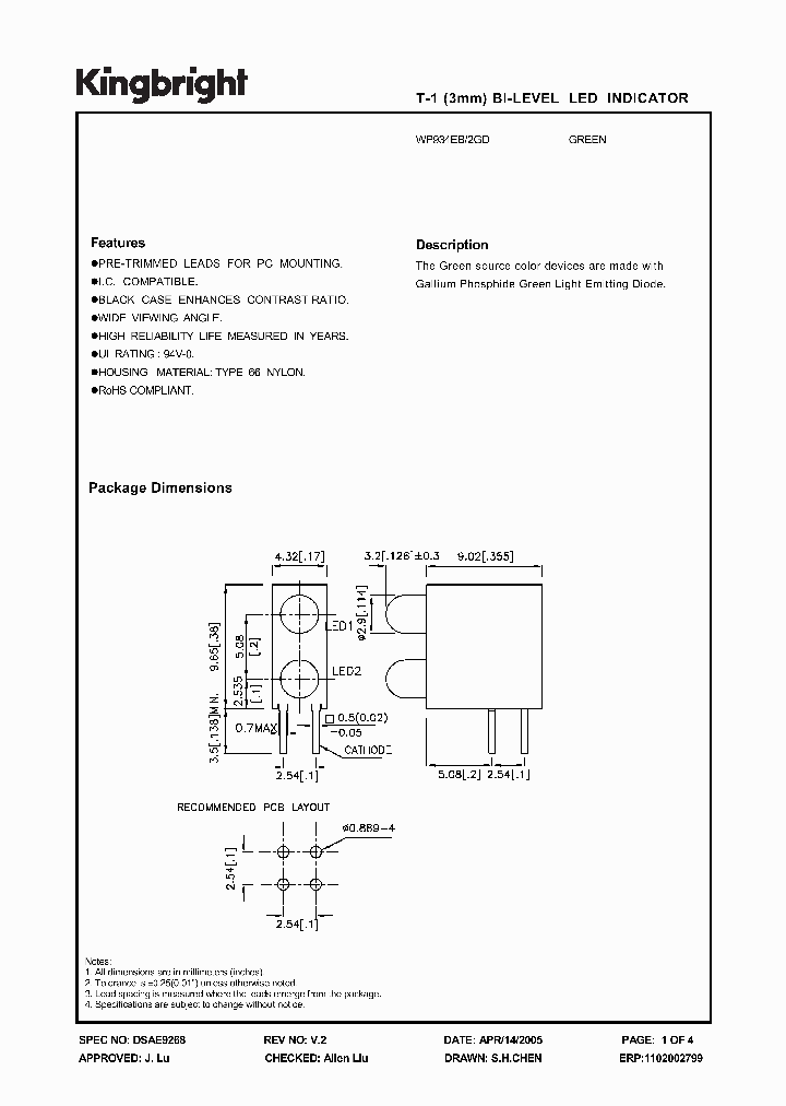 WP934EB2GD_3832809.PDF Datasheet