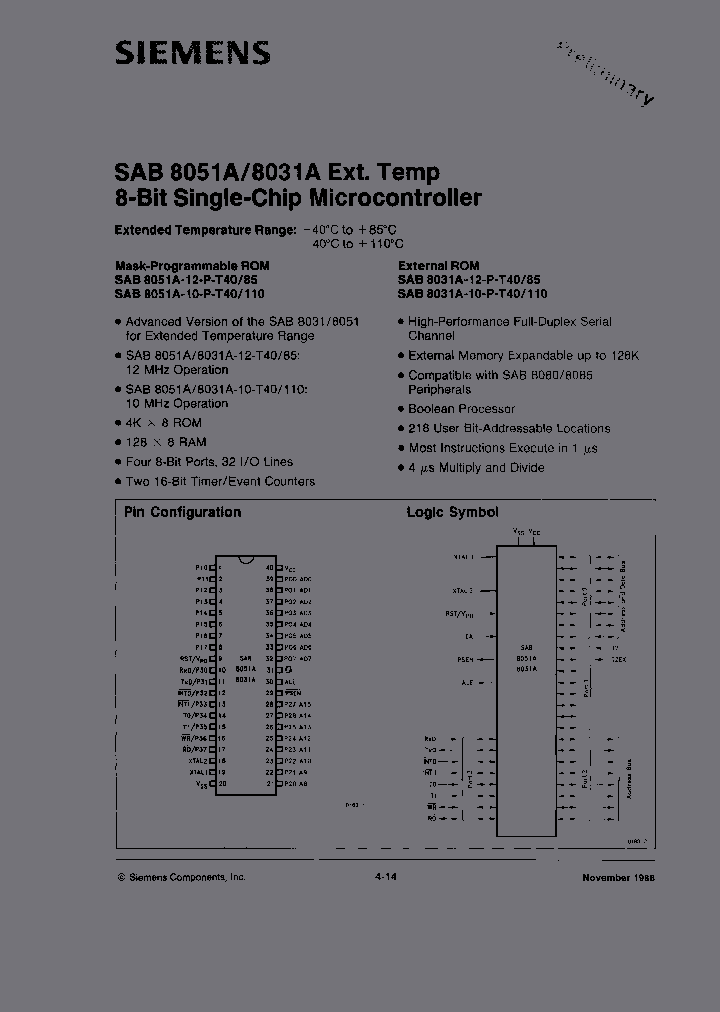 SAB8051A-10-P-T40110_3836774.PDF Datasheet