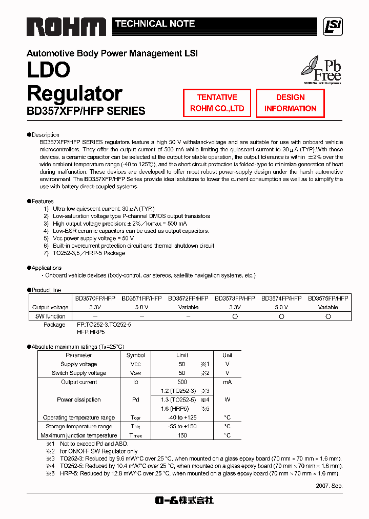 BD3573HFP-SWTR_3837647.PDF Datasheet