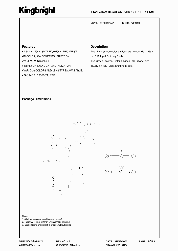 KPTB-1612PBVGKC_3840098.PDF Datasheet