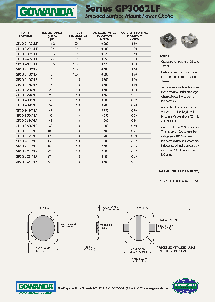 GP3062-330MLF_3846990.PDF Datasheet