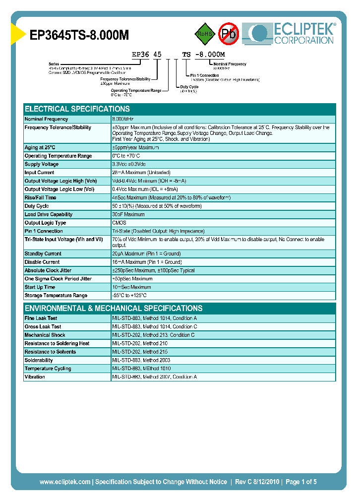 EP3645TS-8000M_3849038.PDF Datasheet