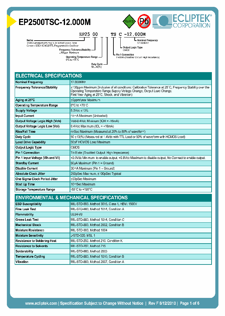 EP2500TSC-12000M_3855553.PDF Datasheet