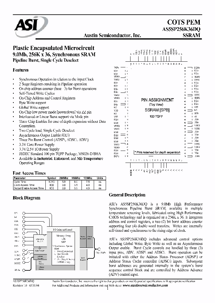 AS5SP256K36DQ-35XT_3857340.PDF Datasheet