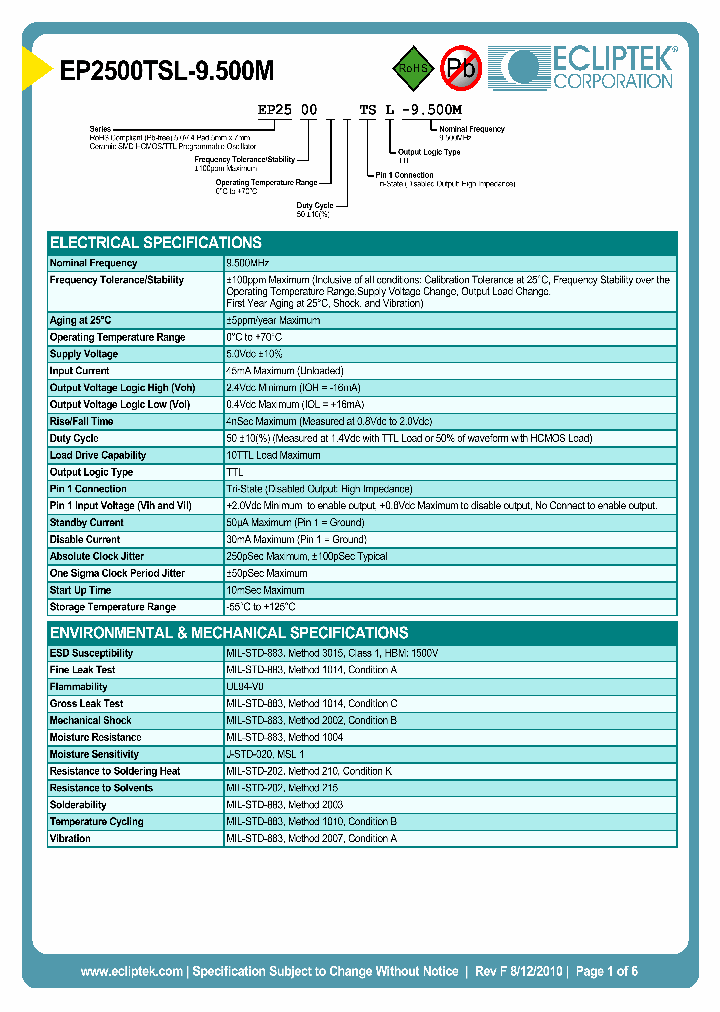 EP2500TSL-9500M_3858207.PDF Datasheet