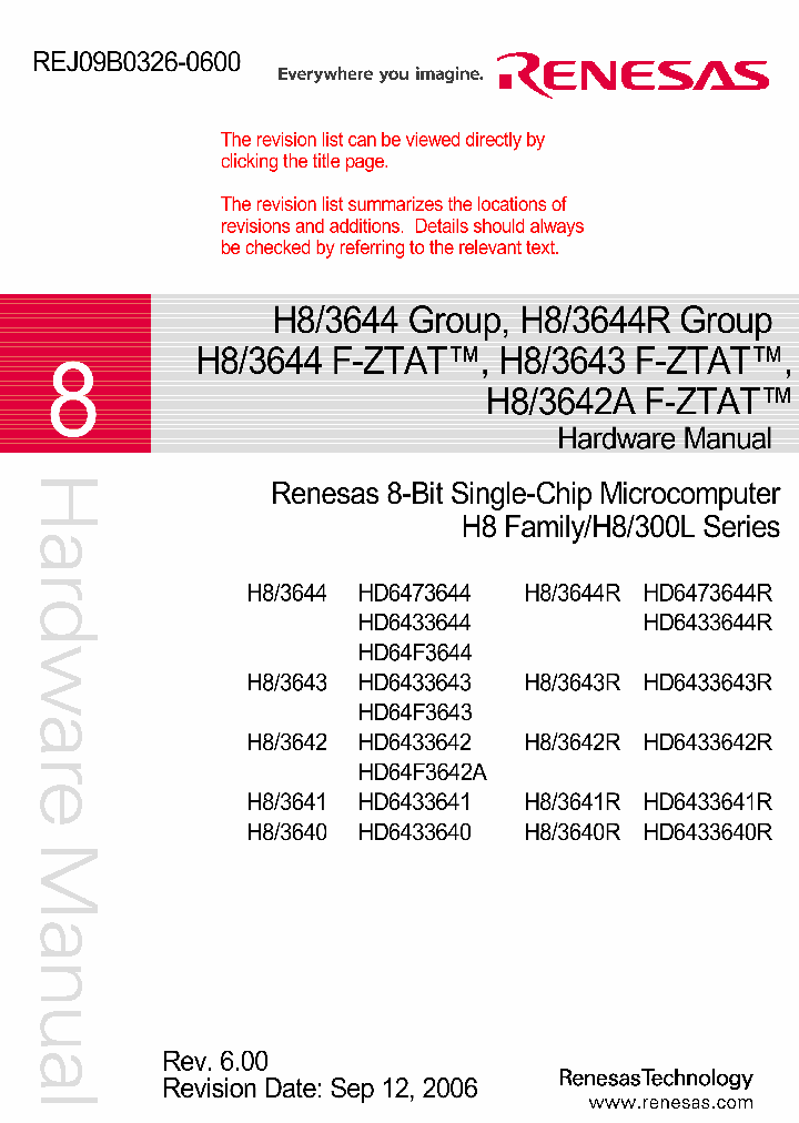 HD64F3642AP_3855440.PDF Datasheet