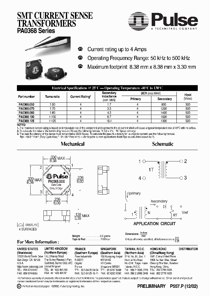 PA0368125_3861370.PDF Datasheet