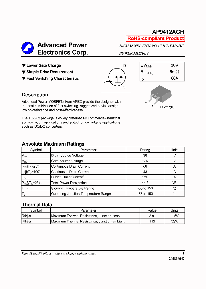 AP9412AGH_3861528.PDF Datasheet