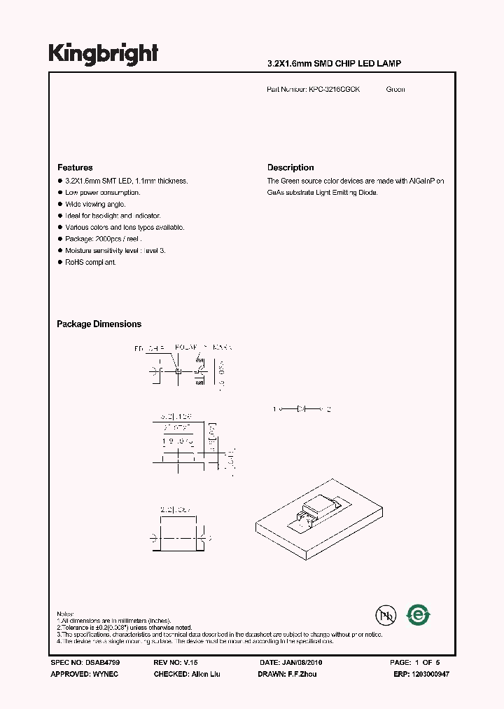 KPC-3216CGCK_3872413.PDF Datasheet