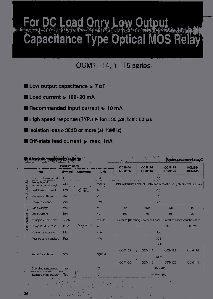 OCM104DPF-R2_3879940.PDF Datasheet