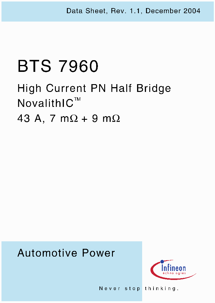 BTS7960_3887307.PDF Datasheet