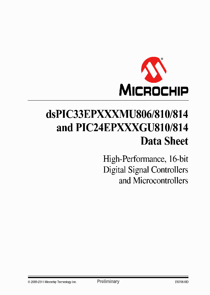 DSPIC33EP256MU814-EPH_3883598.PDF Datasheet