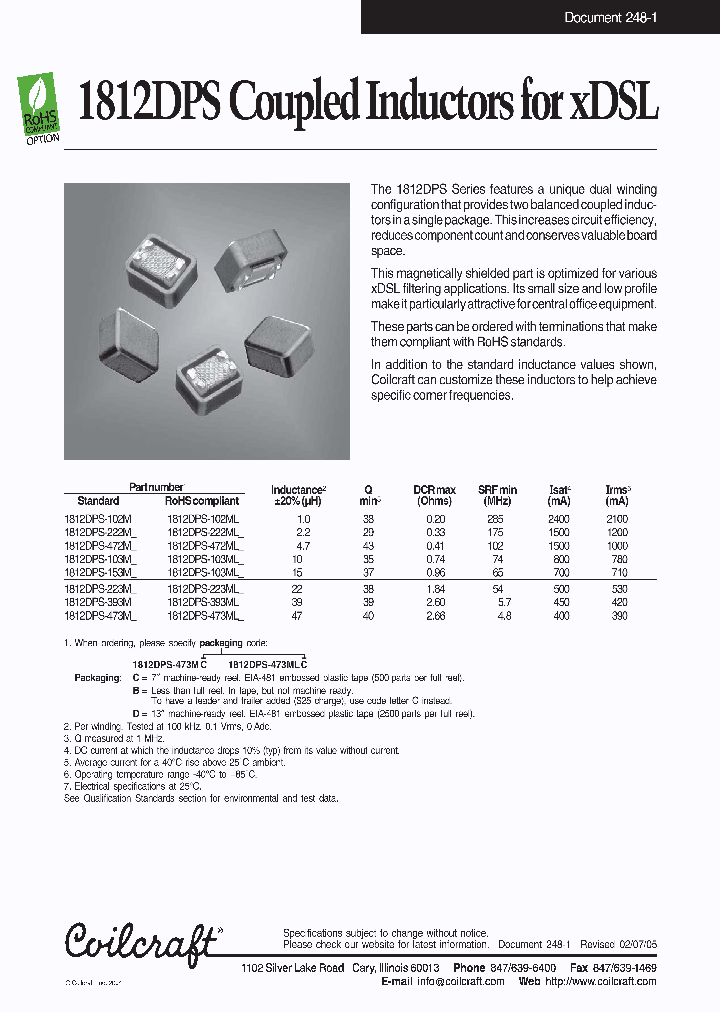 1812DPS-393MC_3893956.PDF Datasheet