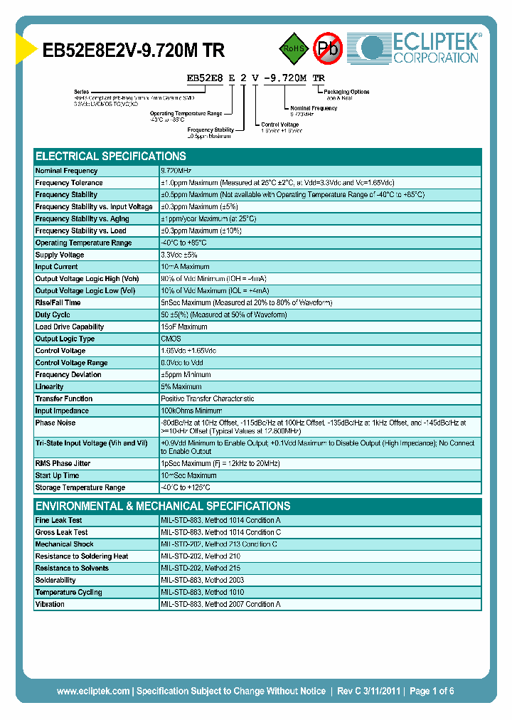 EB52E8E2V-9720MTR_3897122.PDF Datasheet