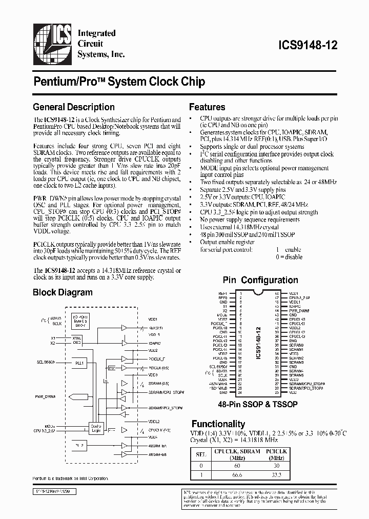 ICS9148G-12LF_3899501.PDF Datasheet