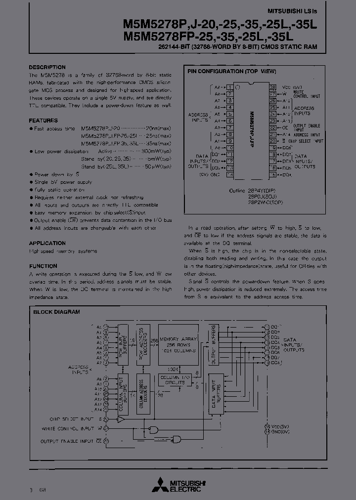M5M5278J-25T_3901731.PDF Datasheet