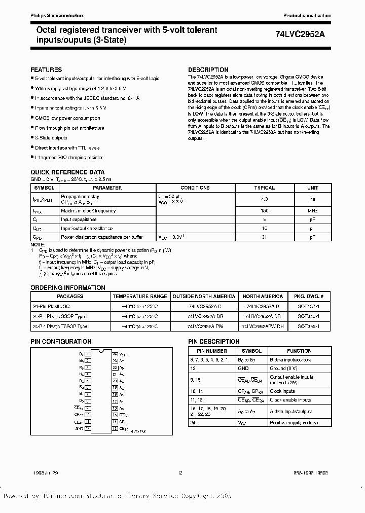 74LVC2952ADB-T_3903644.PDF Datasheet