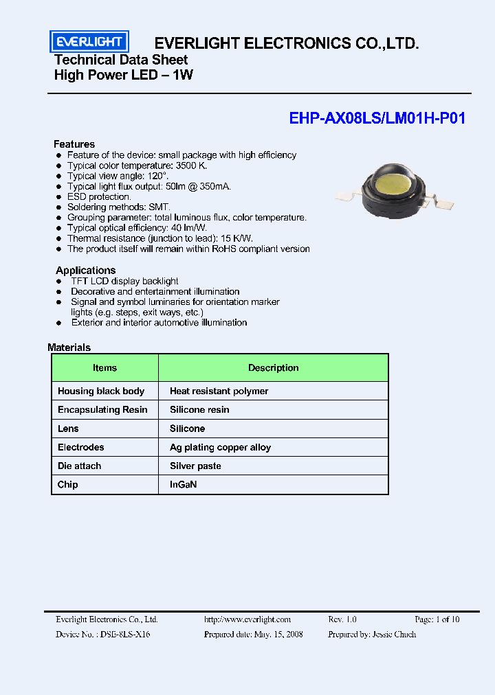 EHP-AX08LSLM01H-P01_3904810.PDF Datasheet