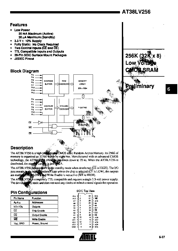 AT38LV256-12RC_3905984.PDF Datasheet