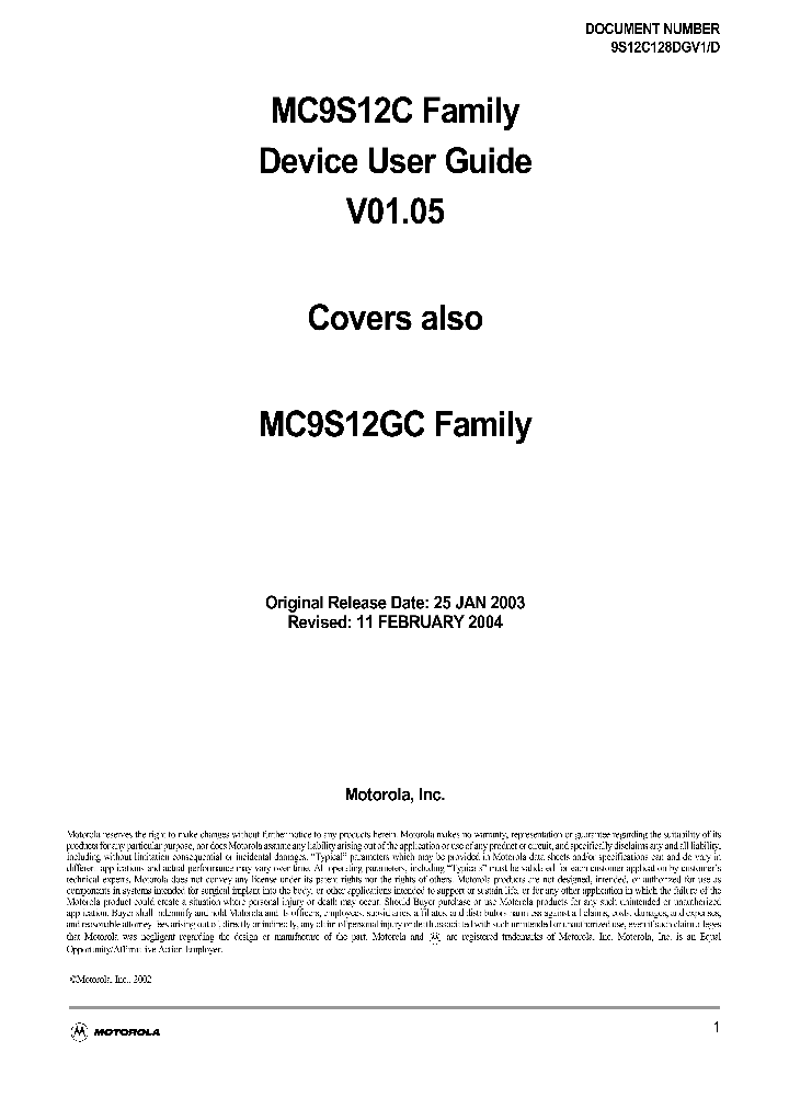MC9S12GC128PCFA25_3911223.PDF Datasheet