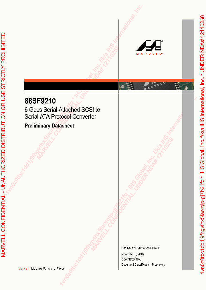 88SF9210B0-NNR2C000_3913150.PDF Datasheet