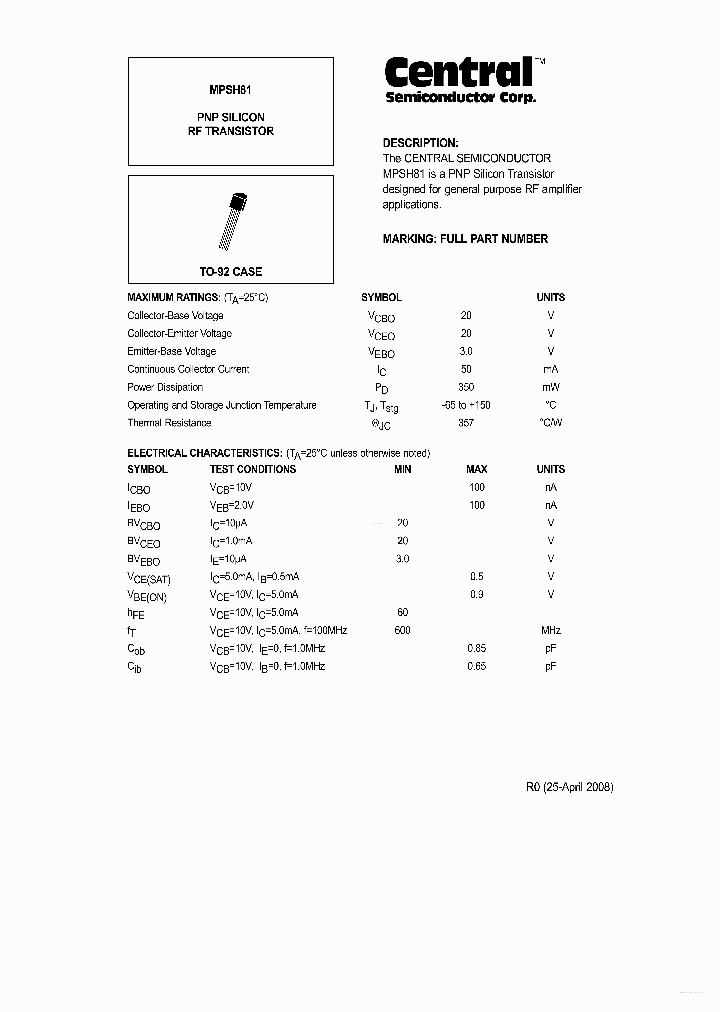 MPSH81_4151377.PDF Datasheet