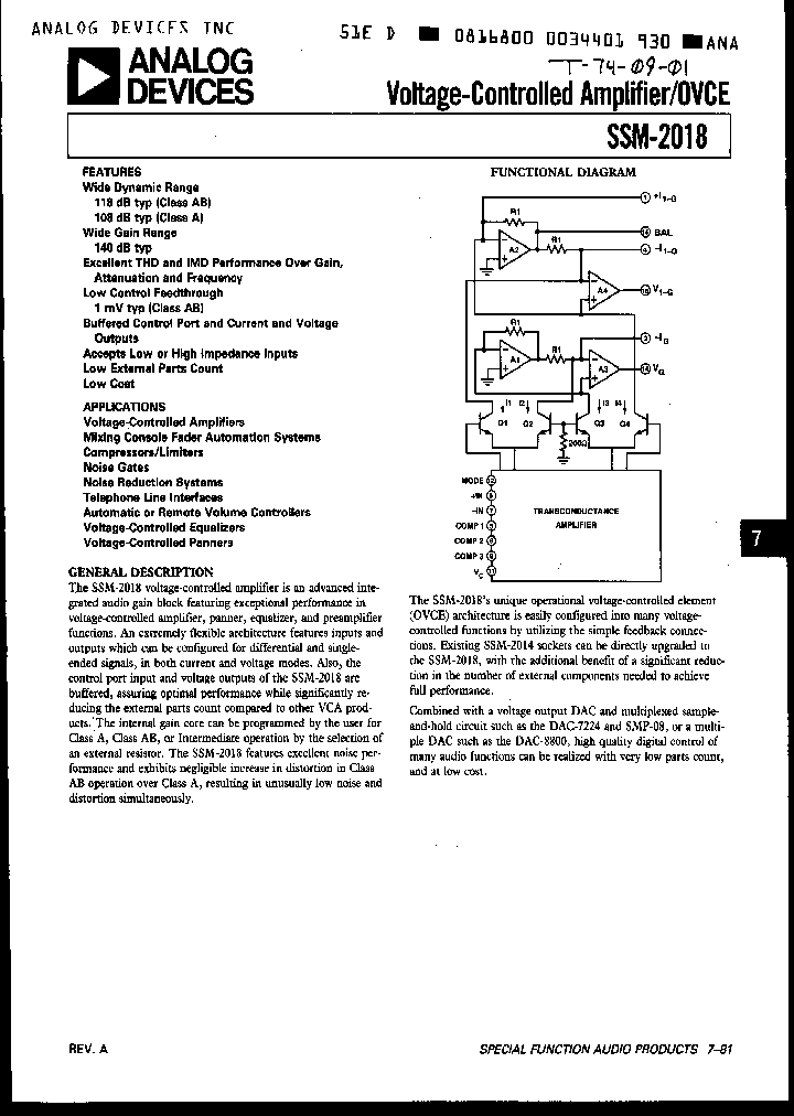 SSM-2018P_3912811.PDF Datasheet