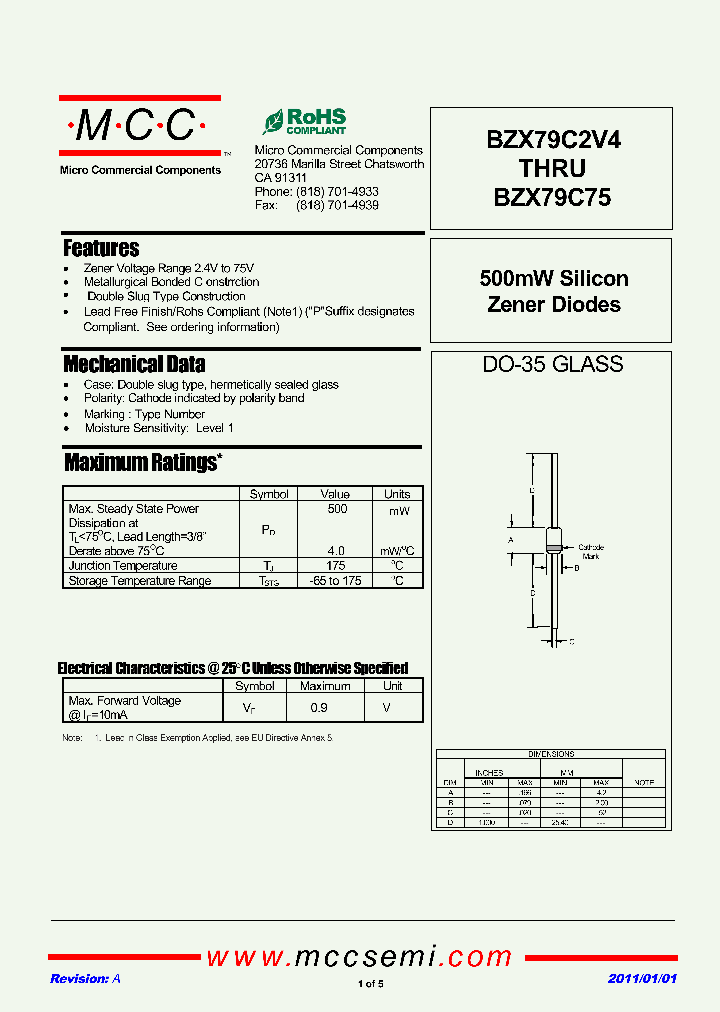 BZX79C8V2-BP_3916494.PDF Datasheet