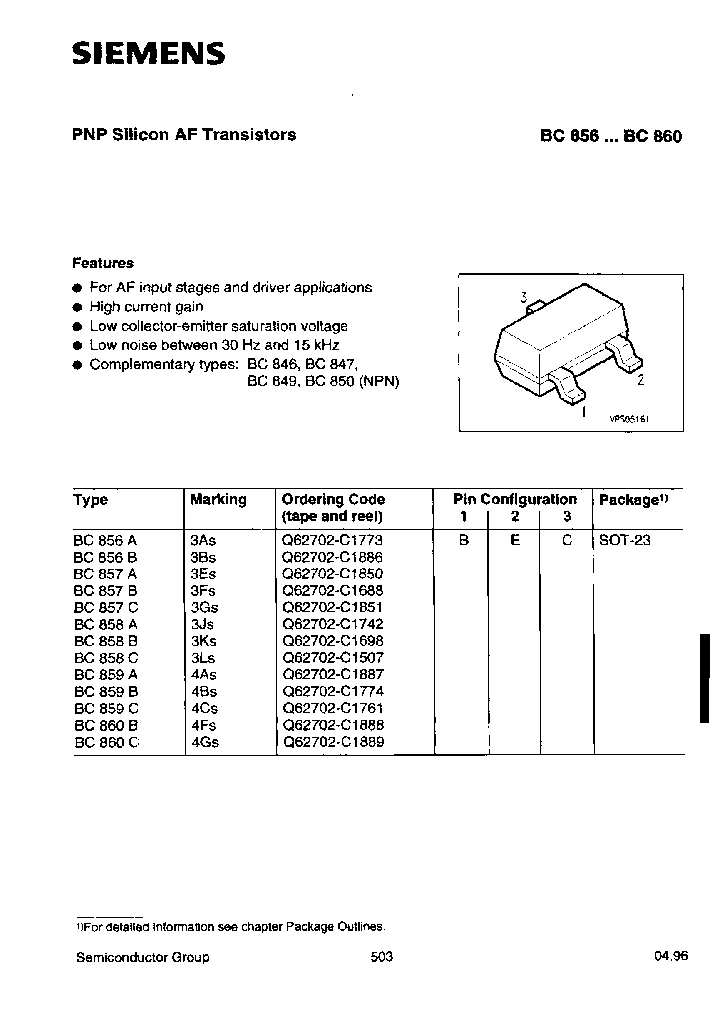 BC858AE6327_3918379.PDF Datasheet